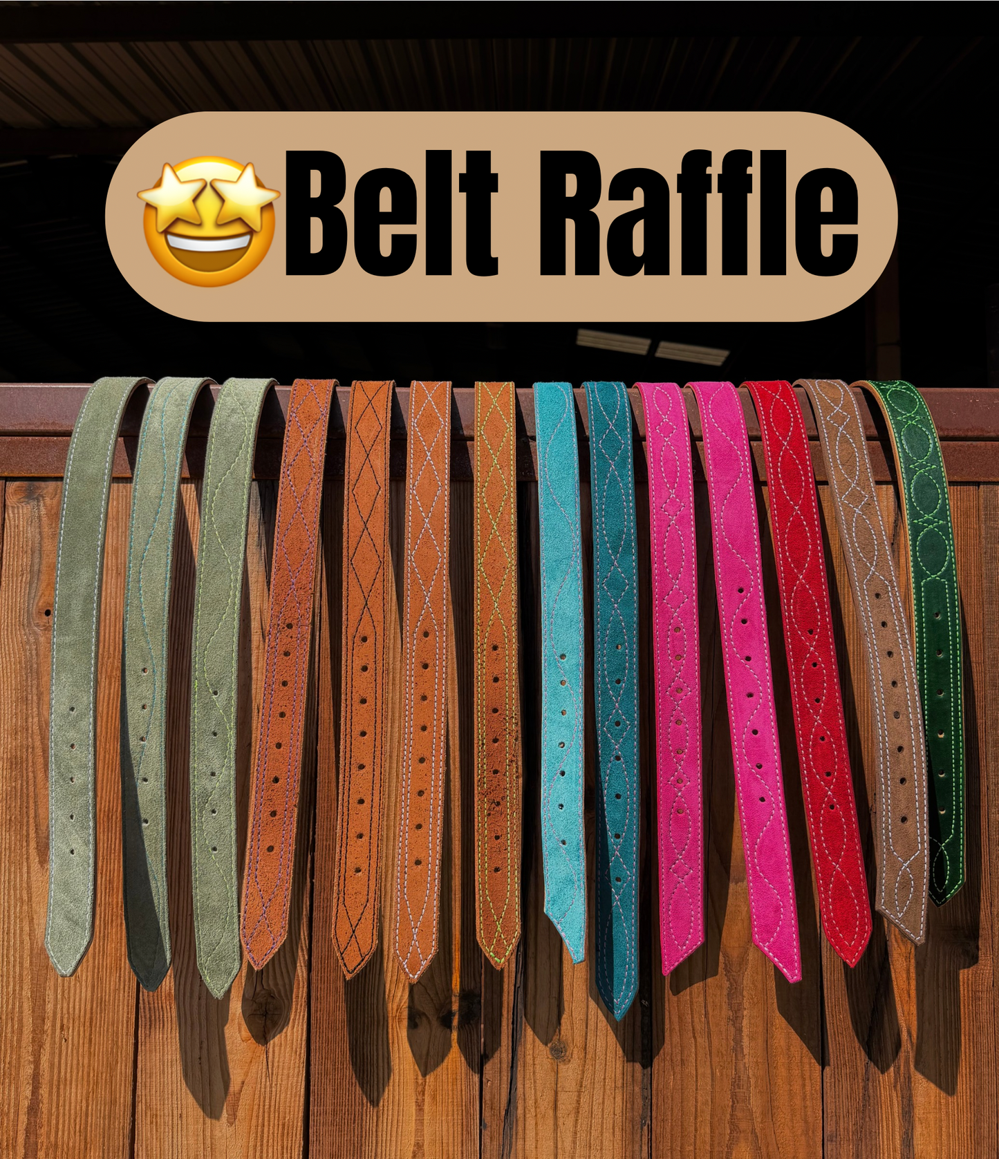 Stitched Belt Raffle 🎟️