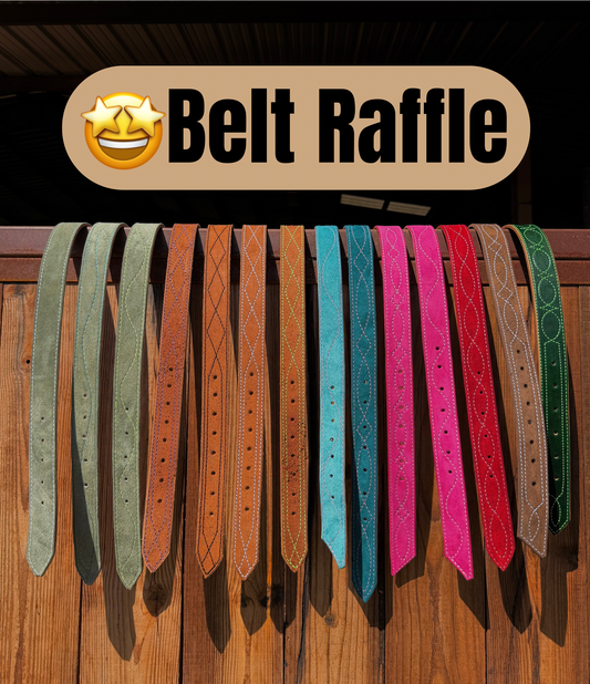 Stitched Belt Raffle 🎟️